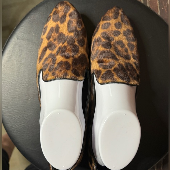 Nine West Leopard Loafers Sz. 8.5 - Picture 3 of 8